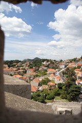 view of the old town of dubrovnik croatia