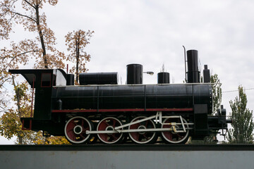 steam locomotive monument