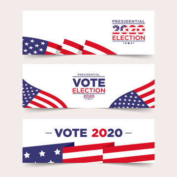 2020 United States of America Presidential Election banner.