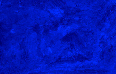 Blue abstract watercolor painted background