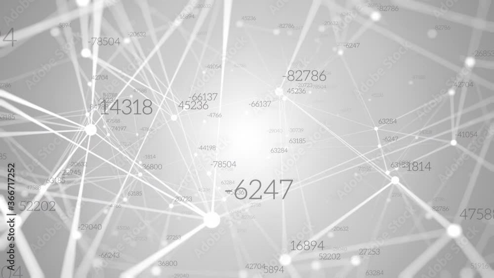 Poster data animation lines technology abstract background