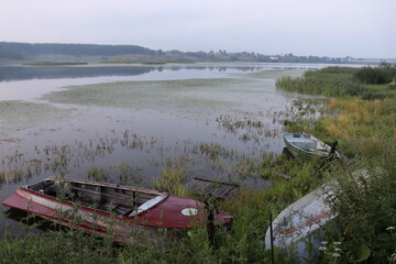 boats on the river