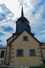 Fototapeta na wymiar Die Katholische Kirche St. Matthäus in Kothen Gemeinde Motten