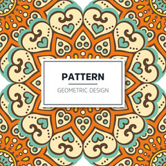 luxury ornamental mandala design background