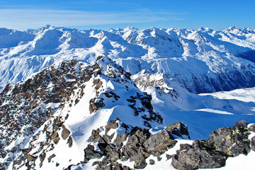 Hochgurgl Obergurgl Otztal ski resort in the Western Tyrol Austrian Alps Austria