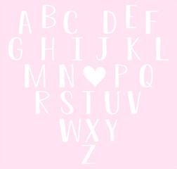alphabet letters