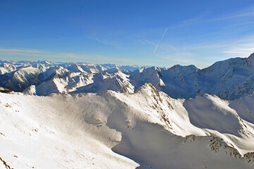 Hochgurgl Obergurgl Otztal ski resort in the Western Tyrol Austrian Alps Austria