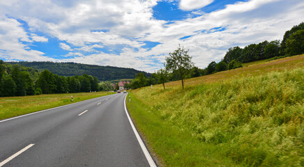 B27 bei Bad Brückenau im Landkreis Bad Kissingen