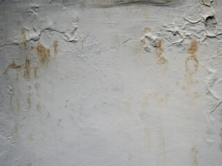 stains and yellow streaks on old plaster - grunge wall texture
