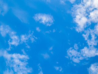 Fototapeta na wymiar Sky blue background. Cloud clear