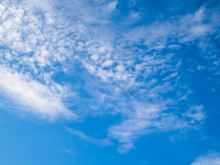 Fototapeta na wymiar Sky blue background. Cloud clear