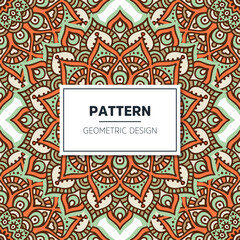 luxury ornamental mandala design background