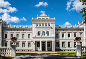 Oginskiai Palace in Plunge,Lithuania