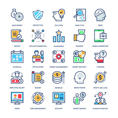 Finance and Banking Vector Icons 8