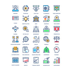 Finance and Banking Vector Icons 9