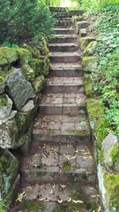 Treppe am Wanderweg