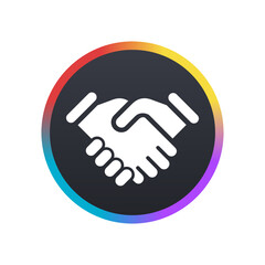 Hand-Shake -  Push Button