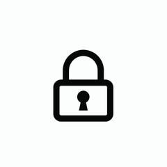 lock icon vector