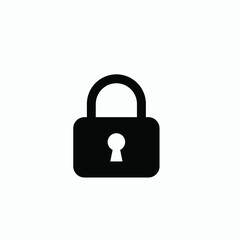 lock icon vector