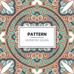 luxury ornamental mandala design background