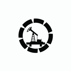 oil well icon vector