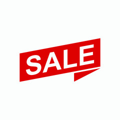sale label icon vector