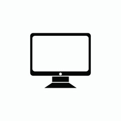 monitor icon vector
