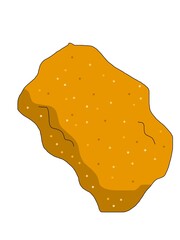 illustration of a Fried chicken