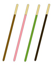 illustration of a Chocolate stick