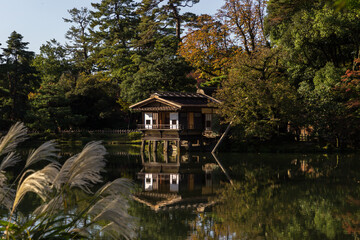 Kenroku-en garden in Kanazawa (Japan)