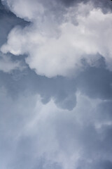Fototapeta na wymiar nubes horizontales