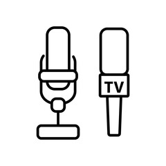 simple pictogram icon outline concept