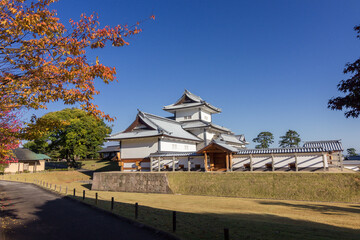 Castle of Kanazawa in Japan