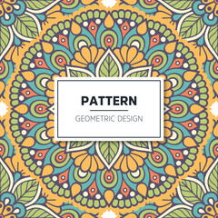 luxury ornamental mandala design background