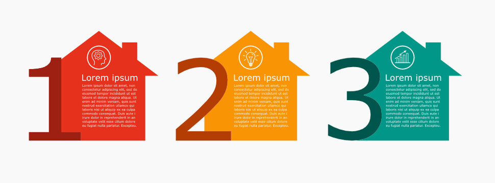 Business Infographic with numbers 3 options. Used for presentation,education,marketing, project,strategy,learn,creative,growth,stairs,web,text,layout,web,data,idea,diagram,textbox,sign,flow,plan,work.