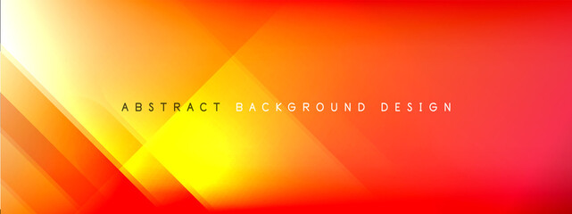 Motion concept neon shiny lines on liquid color gradients abstract backgrounds. Dynamic shadows and lights templates for text