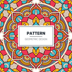 luxury ornamental mandala design background