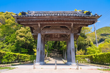 由良町 興国寺 山門（大門）