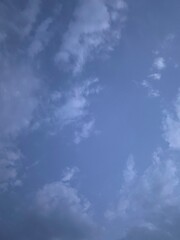 Obraz premium blue sky with clouds