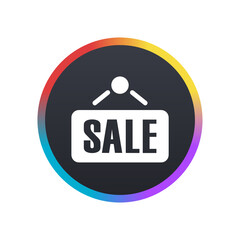 Sale Sign -  Push Button