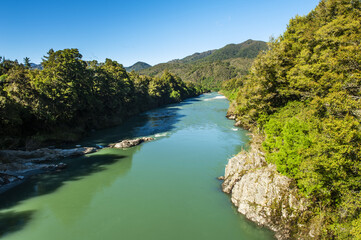 Fototapeta na wymiar Buller river in New Zealand