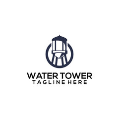 Water tower logo concept