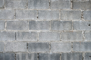 Dirty cement block wall texture background