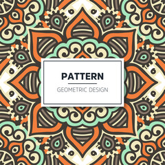 luxury ornamental mandala design background