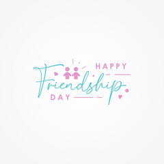 Friendship Day Vector Design Illustration For Celebrate Moment