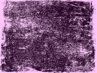 A lilac and purple vector texture of a distressed lino print. Ideal as a background or for making grunge effects. The vector file has a background fill and a texture layer for easy color scheme edits.