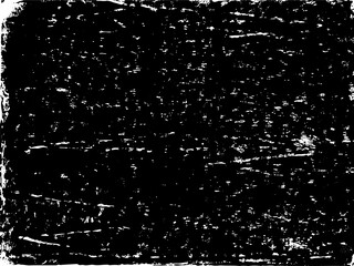 A black and white vector texture of a distressed lino print. Ideal as a background or for making grunge effects. The vector file has a background fill and a texture layer for easy color scheme edits.