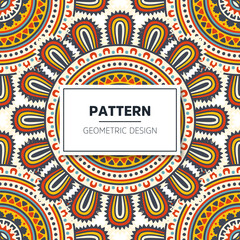 luxury ornamental mandala design background