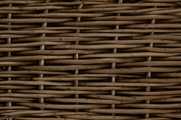 Closeup photography of brown colored basket weave texture background.
