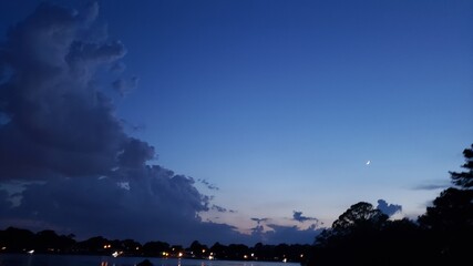 Dramatic cloud formation